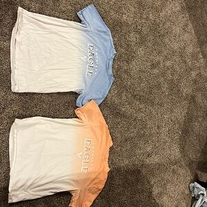 Duet tie-dye, American Eagle great condition shirts